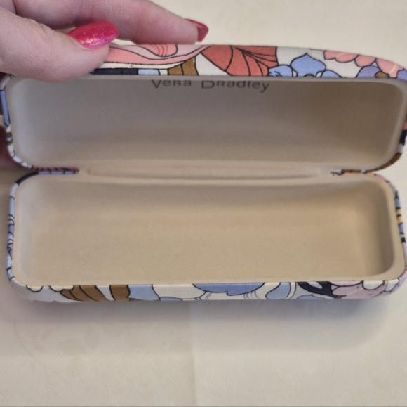 Vera Bradley ✨️HOST PICK Eye Glass Sunglass Hard Clamshell Case Retired Floral - Picture 3 of 4